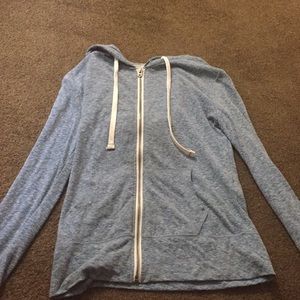 Blue sweatshirt/hoodie